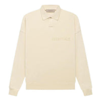 Fear of God Essentials FW22 LS Polo Polo 'Egg shell' FOG-FW22-054