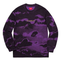 Supreme SS19 Clouds L/S Top Purple SUP-SS19-088