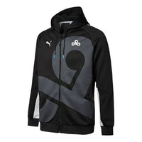 PUMA x CLOUD9 Crossover Printing Zipper Jacket Black 605289-03