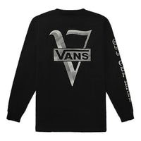 Vans Back Printing Casual Sports Couple Style Black VN0A4MUSBLK