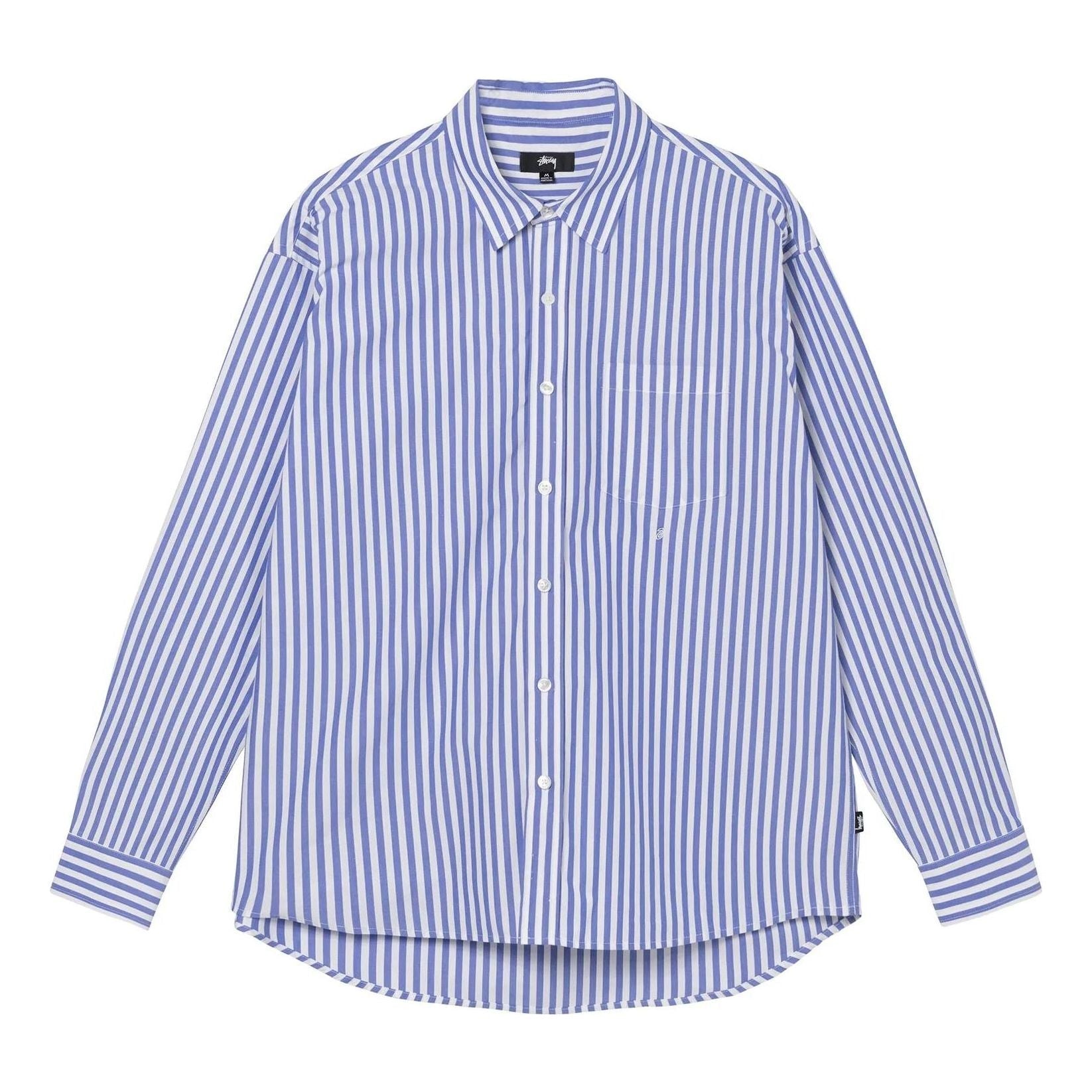 Stussy Classic Poplin Shirt 'Purple' 1110248