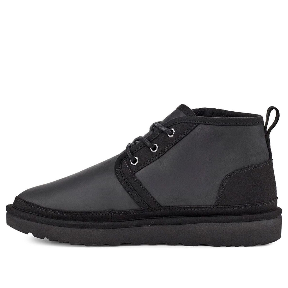 UGG Neumel Zip Fleece Lined Snow Boots Black 1103883-BTNL