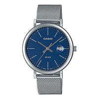 CASIO Male DRESS Japan / South Korea Fashion Sports Blue Analog MTP-E175M-2EVDF