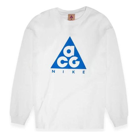 Nike ACG Long Sleeve T-Shirt 'White' BQ3457-121