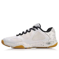 Li-Ning Kason Badminton Shoes 'Standard White Silvergray' FYZN003-4