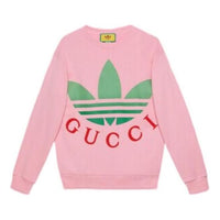(WMNS) Gucci x adidas Cotton Sweatshirt 'Pink' 721361-XJE2B-5904