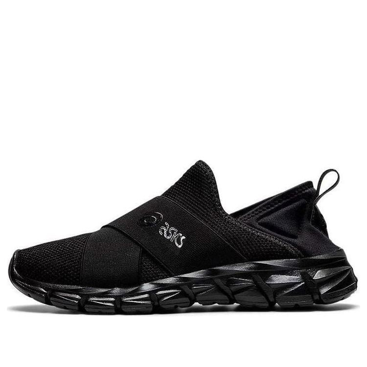 (WMNS) ASICS Quantum Lyte Slip-On 'Triple Black' 1202A257-001