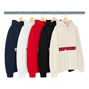 Supreme SS19 Blockbuster Hooded Sweatshirt Natural SUP-SS19-650