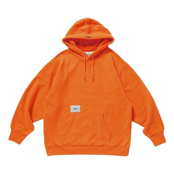 WTAPS Blank 02 Hooded Sweater Unisex Orange 192ATDT-CSM08-OR