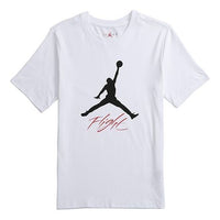 Air Jordan Flight Basketball Short Sleeve White AO0665-100