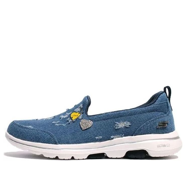 (WMNS) SKECHERS Go Walk 5-Denim Attraction 124212-DEN
