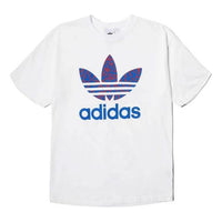 adidas originals Keith Haring 3 Sports Round Neck Short Sleeve White FS3680