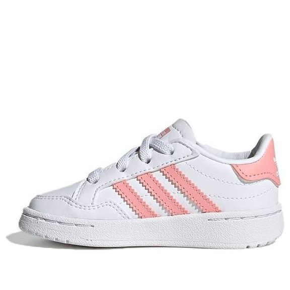 (TD) adidas originals Team Court 'White Pink' EF6829