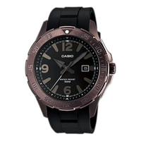 Men's CASIO Quartz Movement Stainless Steel Case Black Dial 100 Meter Waterproof Watch Analog Mens MTD-1073-1A1V