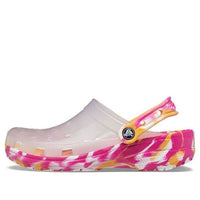 Crocs Classic Translucent Marbled Clogs 'Transparent Pink' 207407-94S
