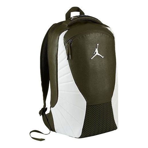 Air Jordan Retro 12 Backpack 'Olive Green White' HA2464-334