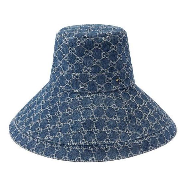 Gucci Eco Washed-Denim Bucket Hat 'Blue' 631958-3HAAH-4900