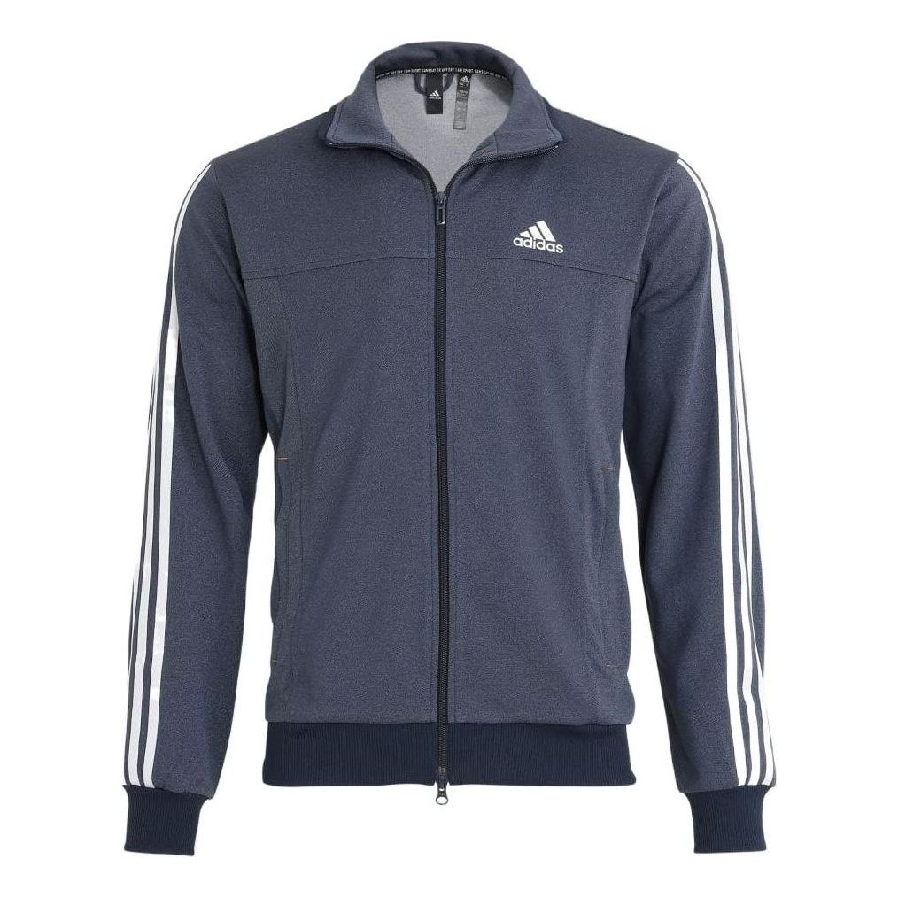 adidas Denim Look Regular Fit Knit Track Top IA9453