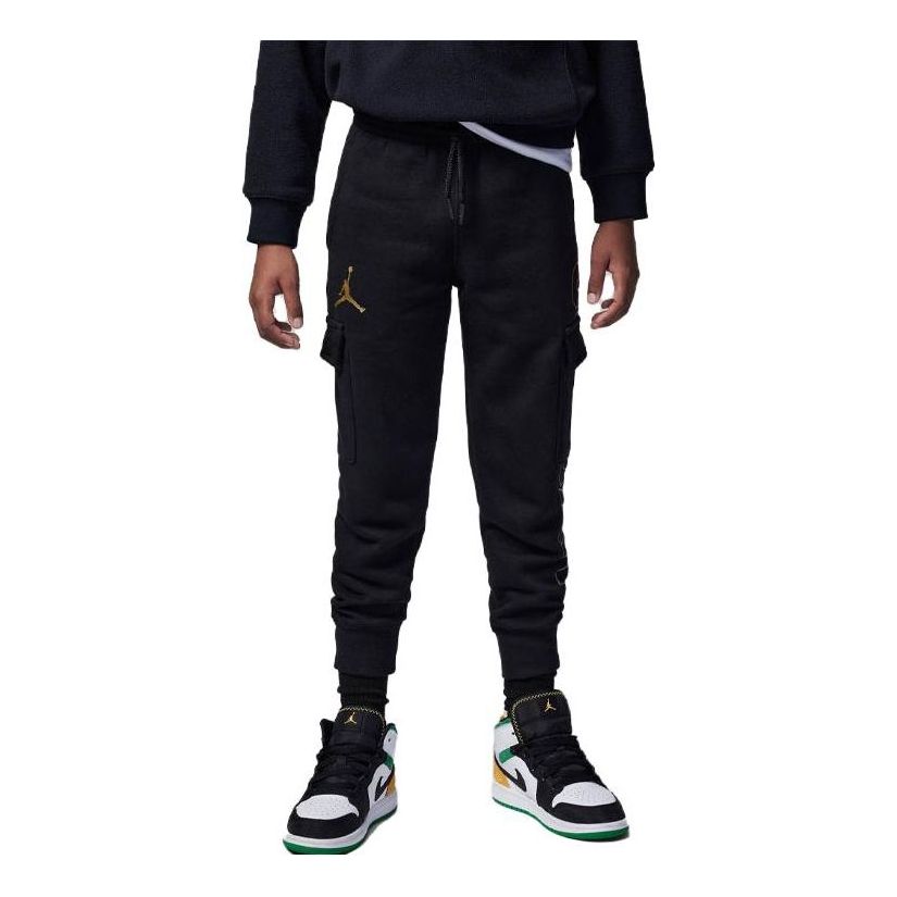 (GS) Air Jordan Sportswear Cargo Pants 'Black' FD0715-010