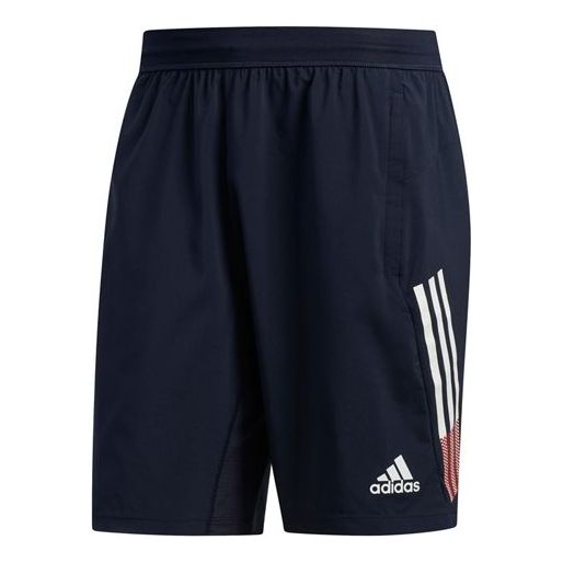 Men's adidas Casual Training Sports Shorts Blue FJ6172
