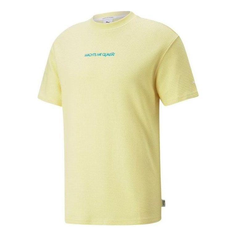PUMA MMQ STB Graphic T-Shirt 'Yellow' 535792-69
