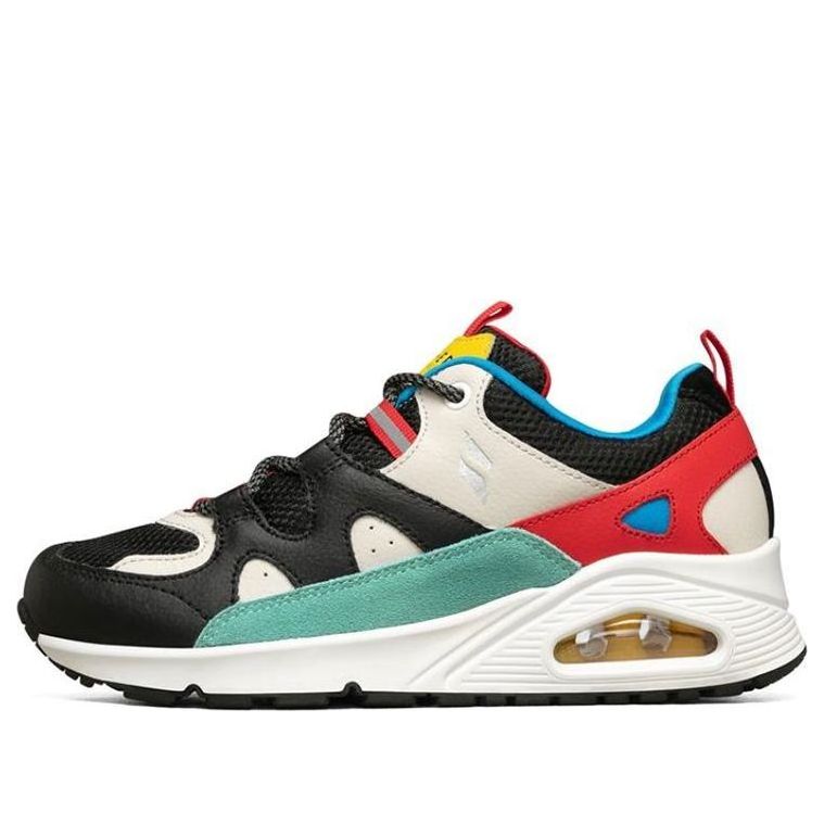 (WMNS) Skechers Uno Running Shoes Multi-color 155006-BKMT