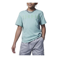 (GS) Air Jordan Post Up Boxy T-Shirt 'Teal' 45C657-572