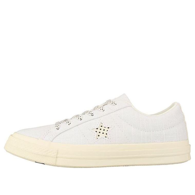 Converse One Star Ox Non-Slip Breathable Low Tops Casual Shoe White 160622C