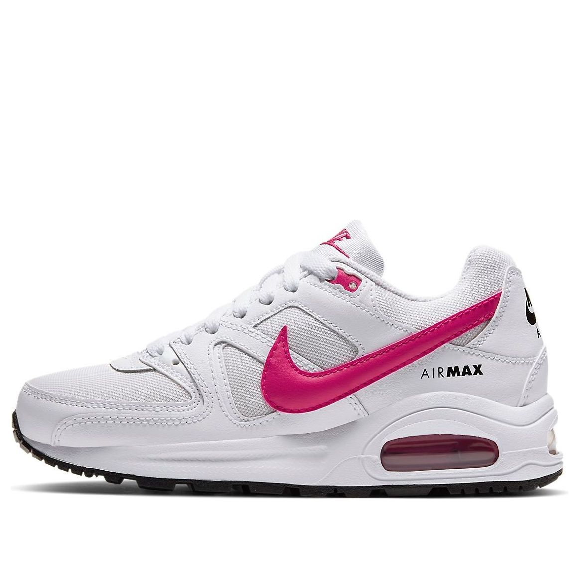 (GS) Nike Air Max Command Flex 'White Sport Fuchsia' 844349-101