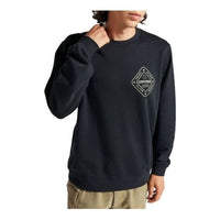 Converse All Star Winter Art Graphic Crew Sweatshirt Asia Sizing 'Black' 10025632-A01
