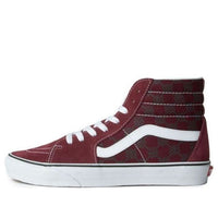 Vans Sk8-Hi Monogram 'Burgundy' VN0005U94QU