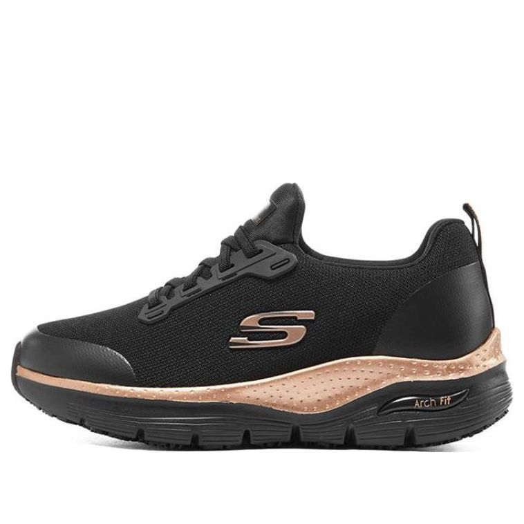 (WMNS) Skechers Arch Fit Sr 108023-BKRG
