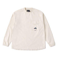 New Balance Logo Print Essential Top Asia Sizing 'Cream White' AMT35010-BE