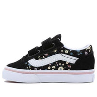 (TD) Vans Old Skool Floral Shoes 'Black White' VN0A38JNBOQ
