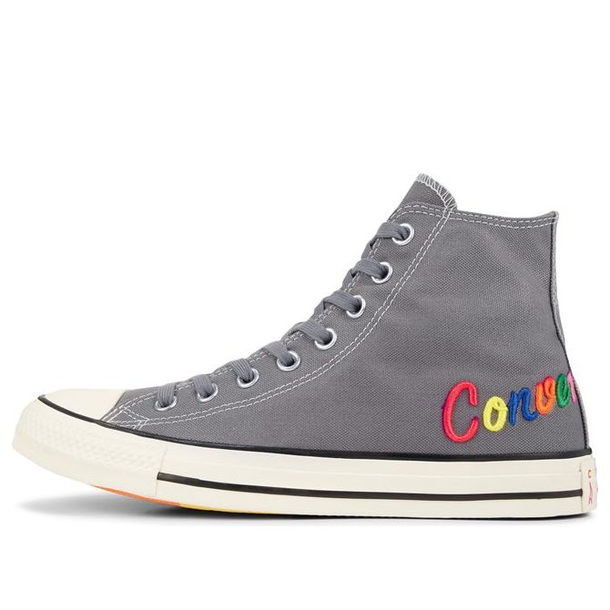 Converse Chuck Taylor All Star Rainbow High Top 'Gray White' 165555C