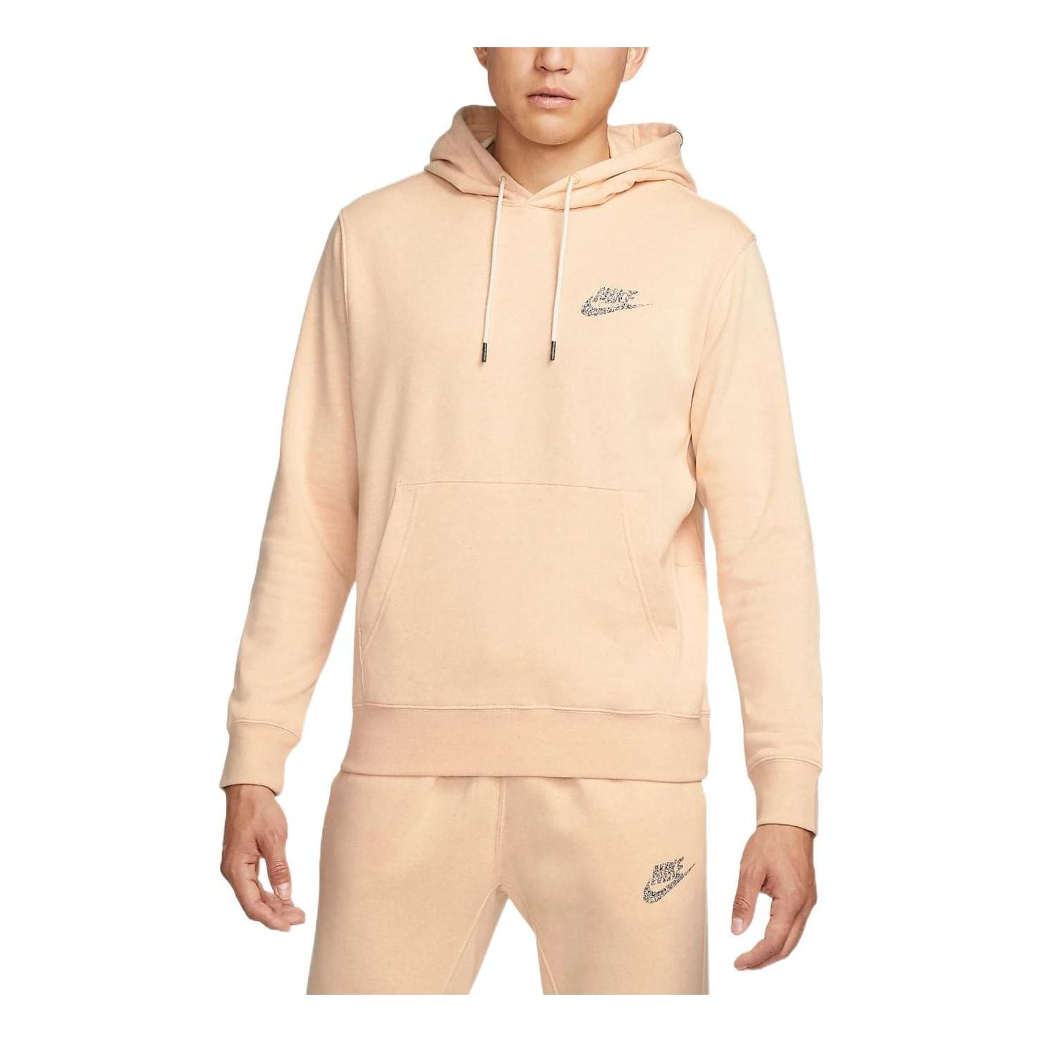 Nike Sportswear Fleece Pullover Hoodie 'Apricot' DM5625-268