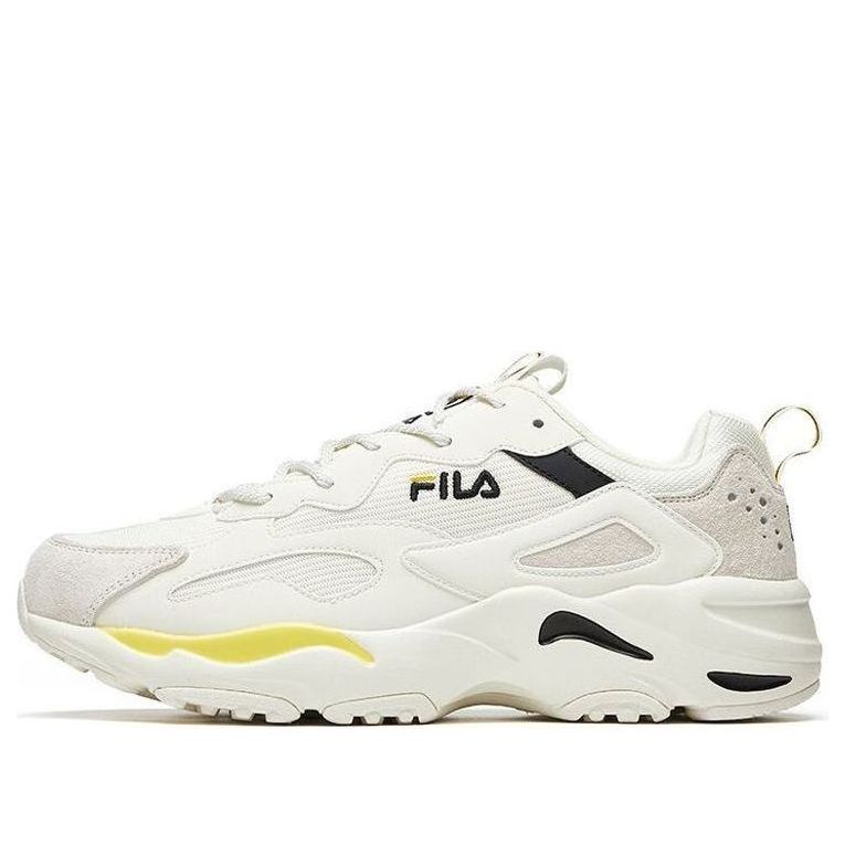 FILA Tracer Low Running Shoes White/Grey/Yellow F12M021111FWY