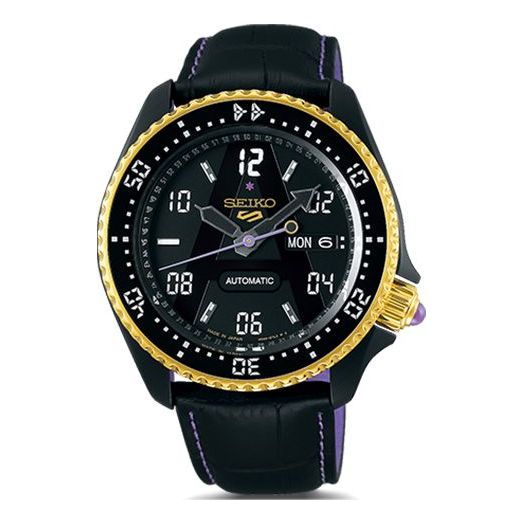 SEKIO 5 SPORTS JOJO's Bizarre Adventure Golden Wind Leone Abaccio Mechanical Black SBSA038