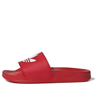 (PS) adidas originals Adilette Lite J 'Red' FU9179