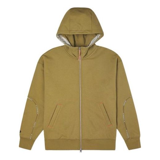 Men's Converse x Paria Farzaneh Crossover Hooded Zipper Jacket Turmeric 10022623-A02