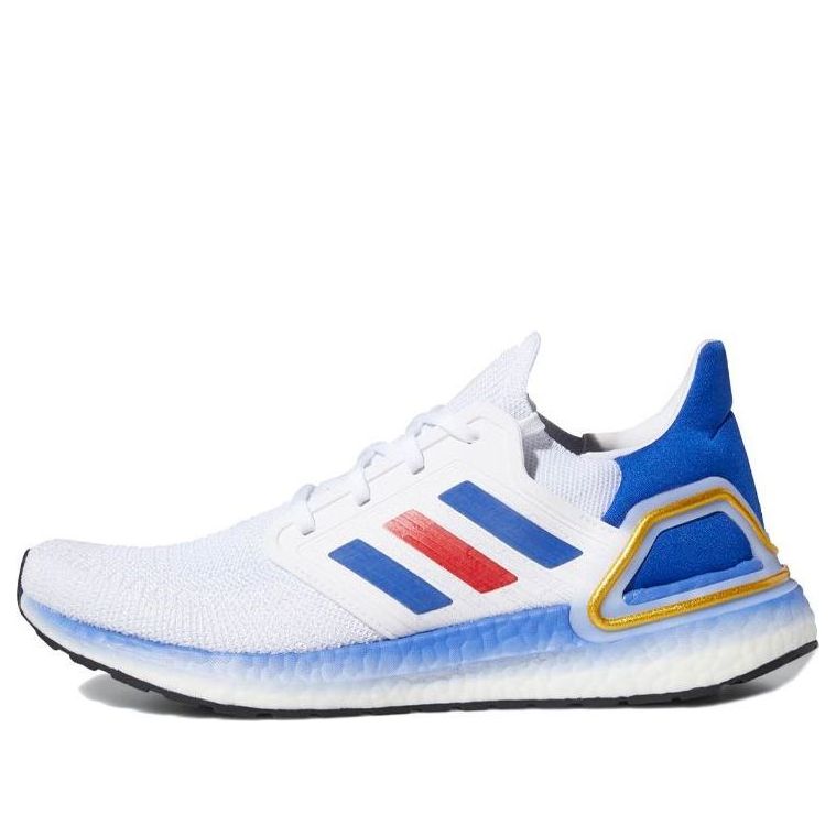 adidas Ultra Boost 20 'White Royal Blue Red' FY9039