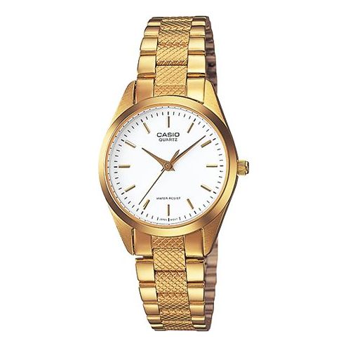 CASIO Stainless Steel Strap Gold Analog LTP-1274G-7AQ