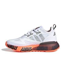 (PS) adidas originals ZX 2K Shoes White/Orange FY2639