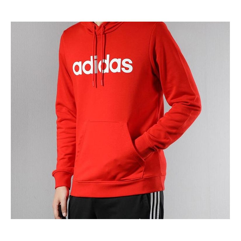 Men's adidas neo Knit Sports Pullover Orange EI4741