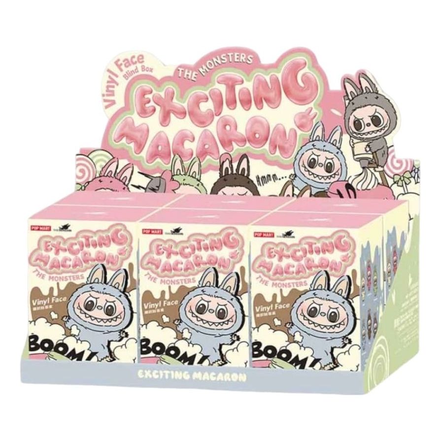 Pop Mart The Monsters Labubu 1.0 Tasty Macarons Sealed Case (6 Blind Boxes) PPMT-2310-0069