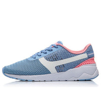 (WMNS) Li-Ning Heather Breathable Wear-resistant Classic Casual Shoe Blue AGCM054-3