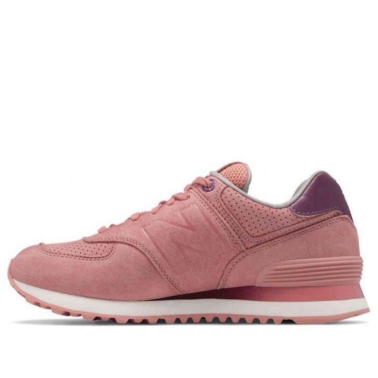 (WMNS) New Balance 574 Gray/Pink WL574GRY