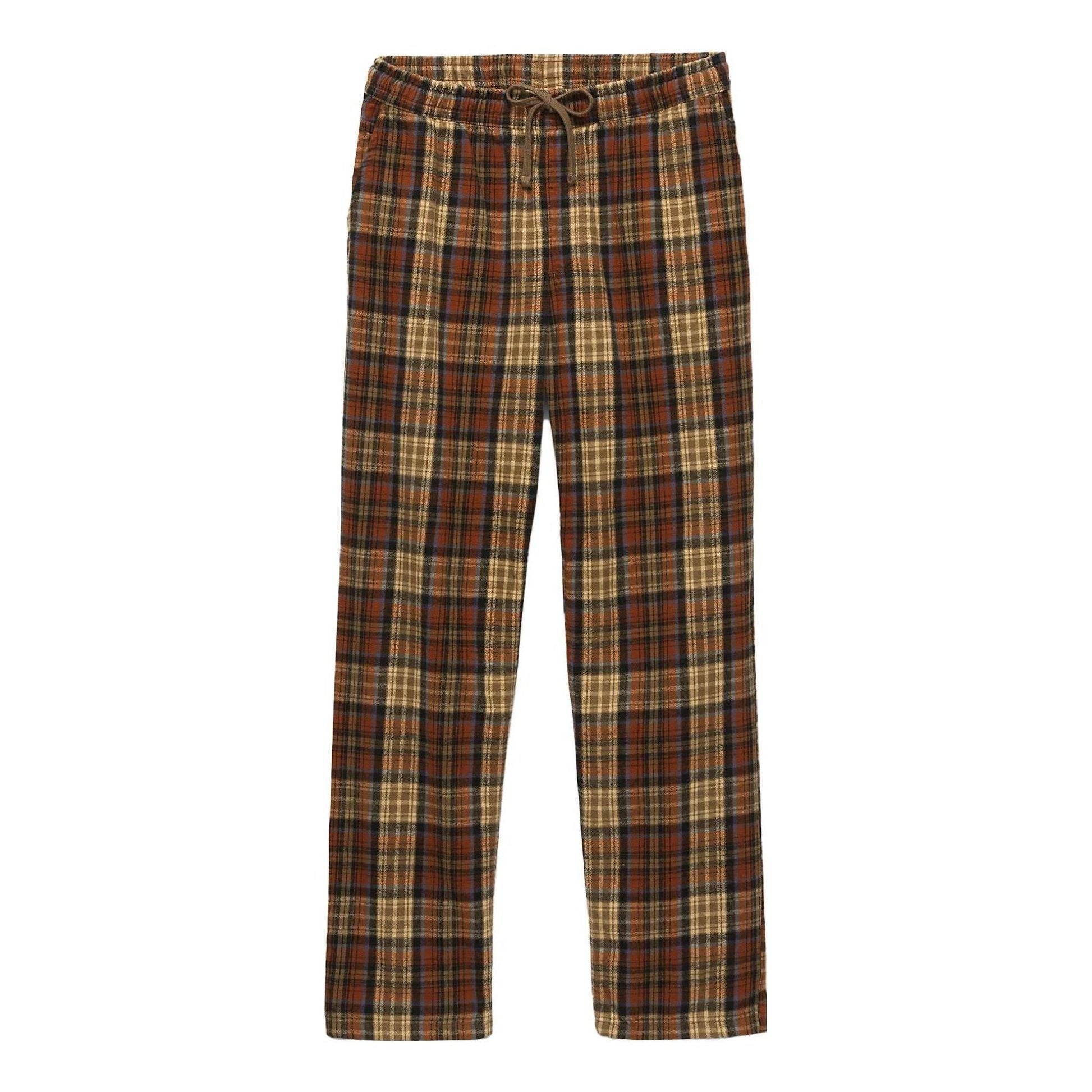 Vans Range Loose Tapered Flannel Trousers 'Red Brown' VN0008MZCBC