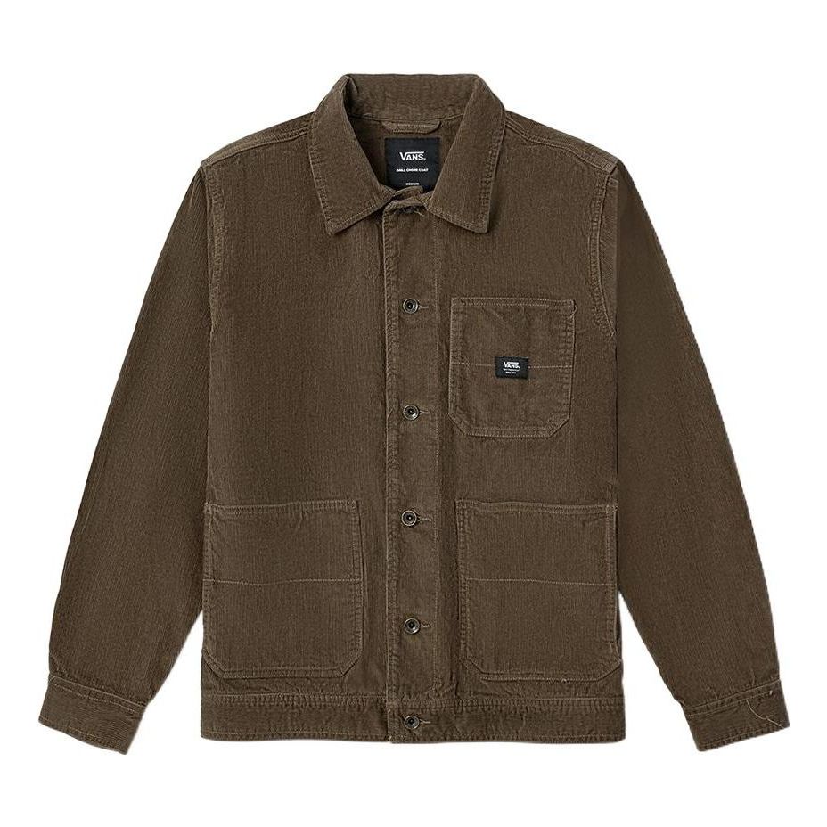 Vans Drill Chore Coat Corduroy II Jacket 'Brown' VN0A7SDR1LE