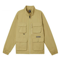 New Balance Zip Up Nylon Cargo Jacket Asia Sizing 'Vintage Khaki' AMJ11322-BEI
